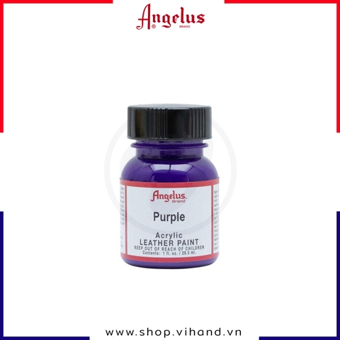 Màu vẽ da, vải Angelus Leather Paint Standard Purple (Tím) 29.5ml (1Oz) – 047