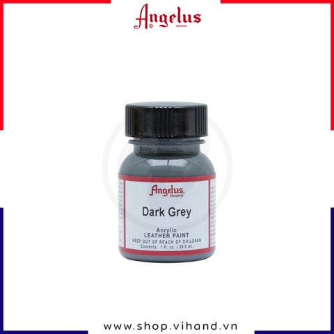 Màu vẽ da, vải Angelus Leather Paint Standard Dark Grey 29.5ml (1Oz) – 080