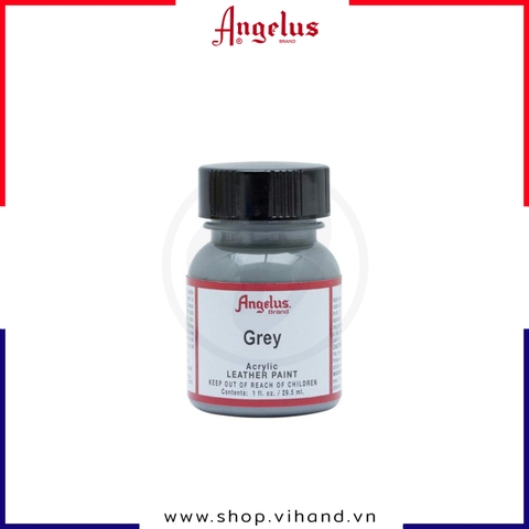 Màu vẽ da, vải Angelus Leather Paint Standard Grey (Xám) 29.5ml (1Oz) – 081