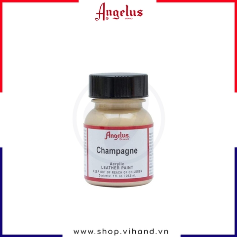 Màu vẽ da, vải Angelus Leather Paint Standard Champagne 29.5ml (1Oz) – 156