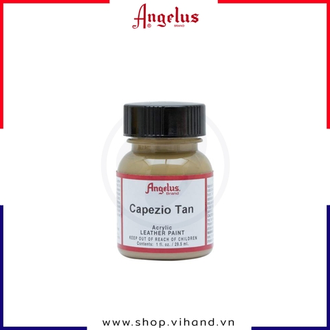 Màu vẽ da, vải Angelus Leather Paint Standard Capezio Tan 29.5ml (1Oz) – 163