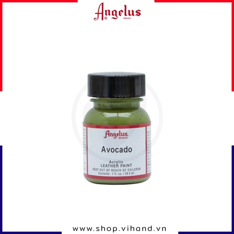 Màu vẽ da, vải Angelus Leather Paint Standard Avocado 29.5ml (1Oz) – 170