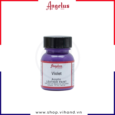 Màu vẽ da, vải Angelus Leather Paint Standard Violet 29.5ml (1Oz) – 178