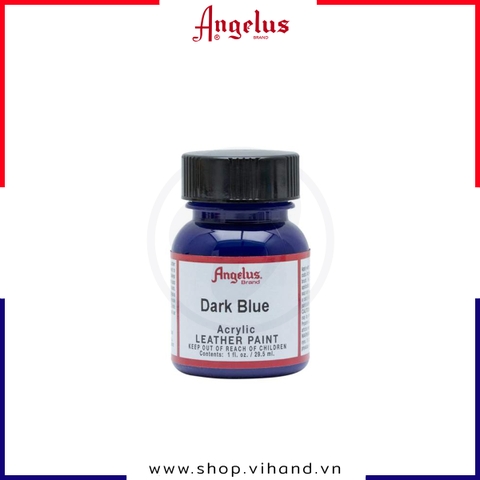 Màu vẽ da, vải Angelus Leather Paint Standard Dark Blue 29.5ml (1Oz) – 179