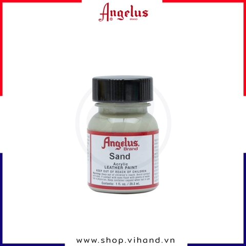 Màu vẽ da, vải Angelus Leather Paint Standard Sand 29.5ml (1Oz) – 182