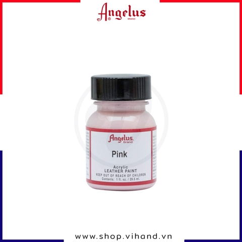 Màu vẽ da, vải Angelus Leather Paint Standard Pink (Hồng) 29.5ml (1Oz) – 188