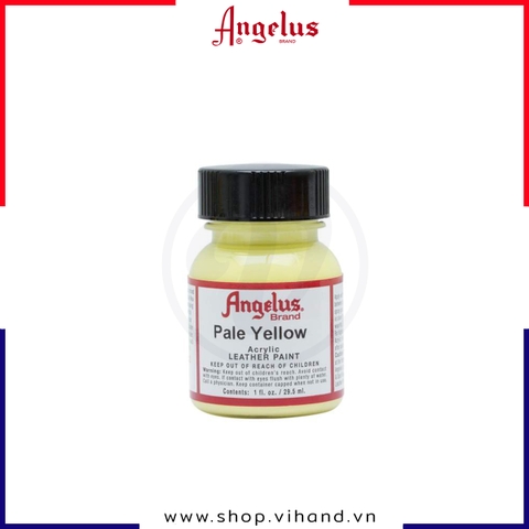 Màu vẽ da, vải Angelus Leather Paint Standard Pale Yellow 29.5ml (1Oz) – 197