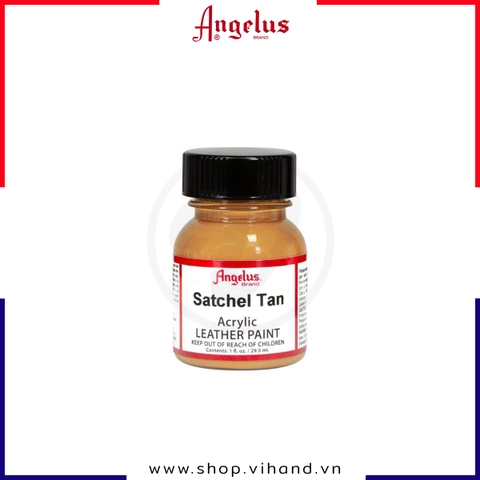 Màu vẽ da, vải Angelus Leather Paint Standard Satchel Tan 29.5ml (1Oz) – 275