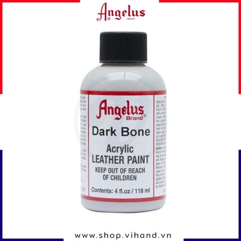 Màu vẽ da, vải Angelus Leather Paint Standard Dark Bone 118ml (4Oz) – 157