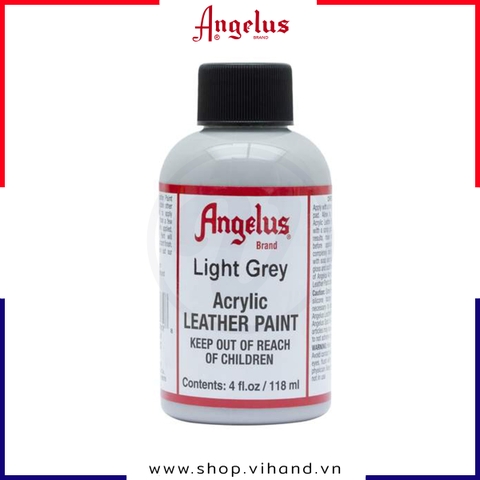 Màu vẽ da, vải Angelus Leather Paint Standard Light Grey 118ml (4Oz) – 082