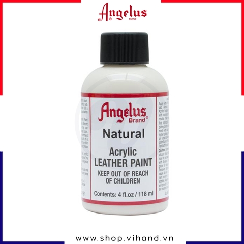 Màu vẽ da, vải Angelus Leather Paint Standard Natural 118ml (4Oz) – 161