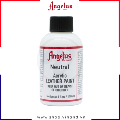 Màu vẽ da, vải Angelus Leather Paint Standard Neutral 118ml (4Oz) – 004