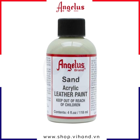 Màu vẽ da, vải Angelus Leather Paint Standard Sand 118ml (4Oz) – 182