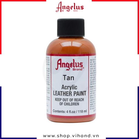 Màu vẽ da, vải Angelus Leather Paint Standard Tan 118ml (4Oz) – 029