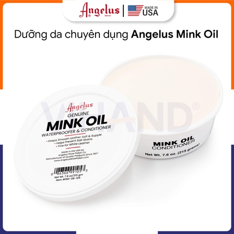 Dầu chồn dưỡng da Angelus Mink Oil Paste – 85gm (3Oz)