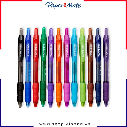 Bút bi bấm ngòi lớn Paper Mate Profile RT 1.4mm