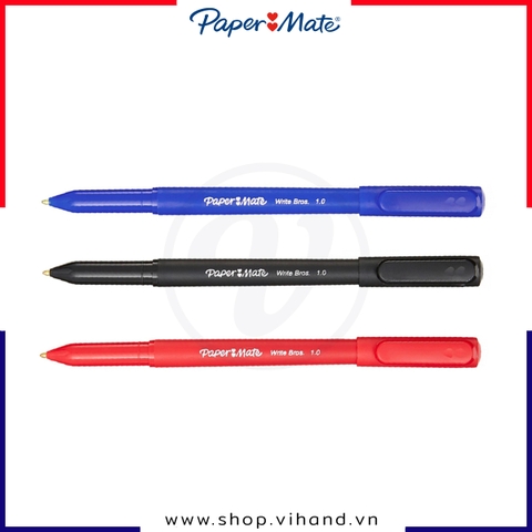 Bút bi nắp đậy Paper Mate Write Bros 1.0mm
