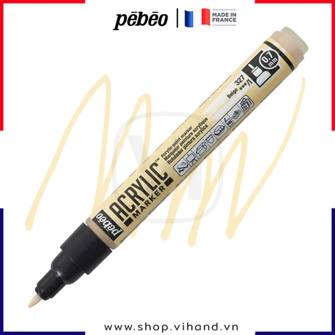 Bút đánh dấu Pebeo Acrylic Marker 0.7mm Extra Fine - Beige