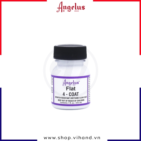 Phủ bảo vệ màu Angelus Flat 4 - Coat 29.5ml (1Oz)