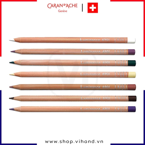 Bút chì màu hạng họa sĩ cao cấp Caran d'Ache Luminance