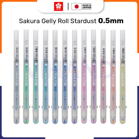 Bút bi Gel mực kim tuyến Sakura Gelly Roll Stardust - Ngòi 0.5mm
