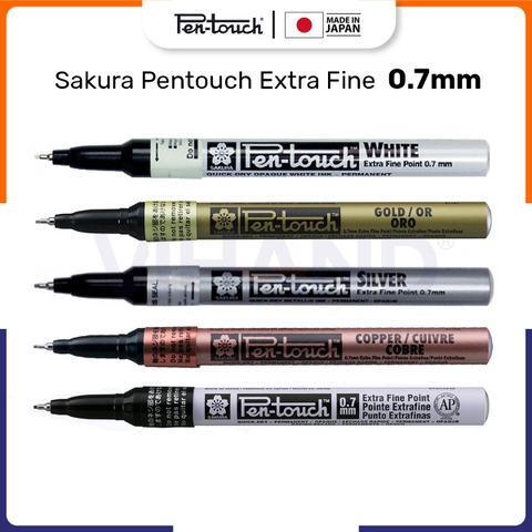 Bút sơn dầu vẽ lên mọi bề mặt Sakura PenTouch Extra Fine - Ngòi 0.7mm