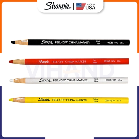 Bút chì sáp dầu dạng xé Sharpie Peel-Off China Marker