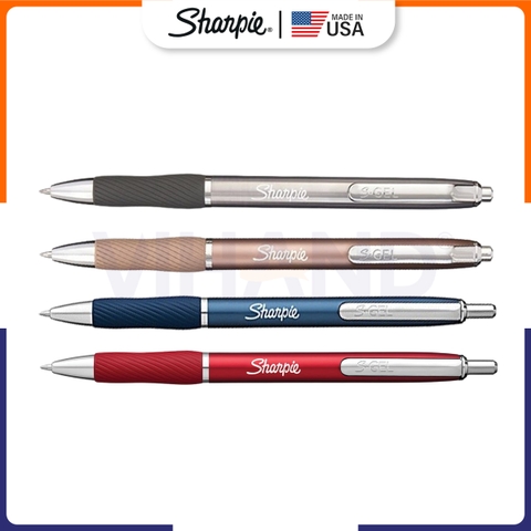 Bút bi gel vỏ kim loại cao cấp Sharpie S-Gel Pen 0.5mm