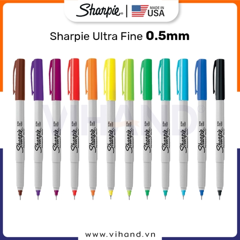 Bút lông dầu ngòi kim Sharpie Ultra Fine 0.5mm