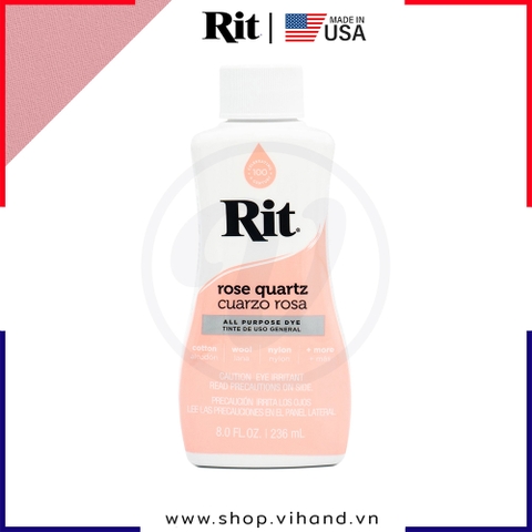 Thuốc nhuộm quần áo Rit All-Purpose Liquid Dye 236ml (Dạng lỏng) - Rose Quartz