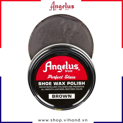 Xi đánh giày da cao cấp Angelus Shoe Wax Polish - Nâu (Brown)