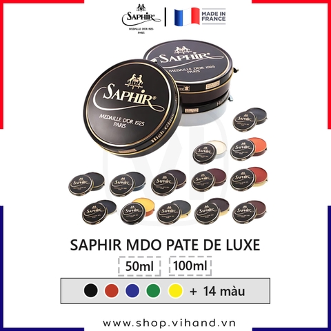 Xi sáp cao cấp đánh bóng giày Saphir MDO Pate De Luxe