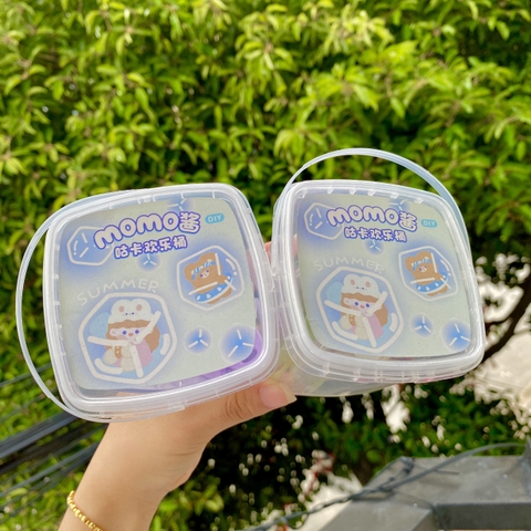 Hộp Tròn Làm Móc Khóa 42 Món RC03189