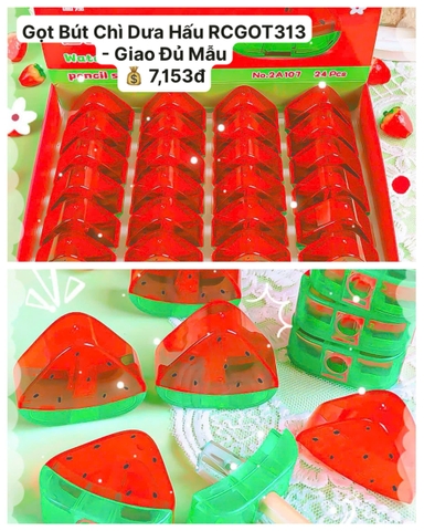 Gọt Bút Chì Dưa Hấu RCGOT313