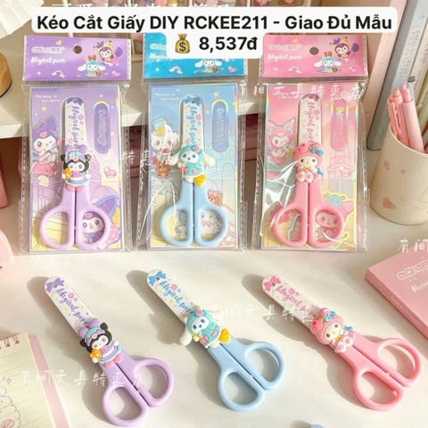 Kéo Cắt Giấy DIY RCKEE211