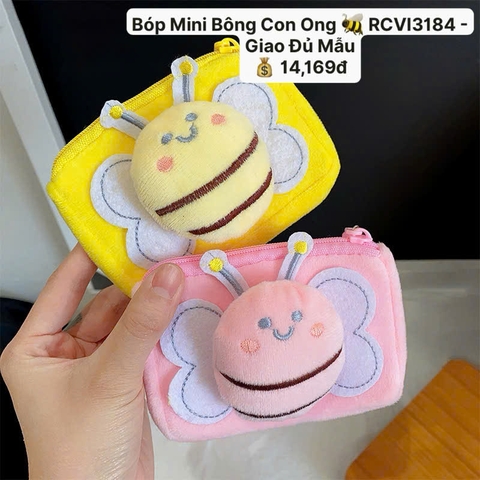 Bóp Mini Bông Con Ong 🐝 RCVI3184