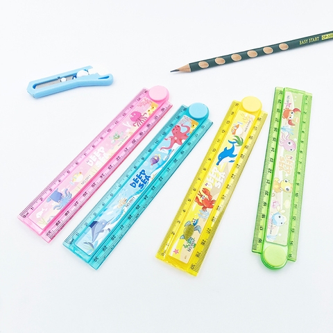 Set 10 Thước Kẻ 30cm Gấp RCTH40