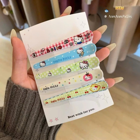Set 10 Kẹp Mái Hoạt Hình RCKM3502