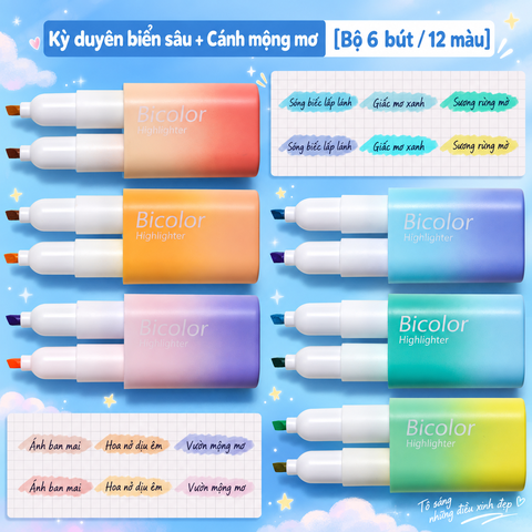 Hộp 6 Bút Dạ RCBUT138