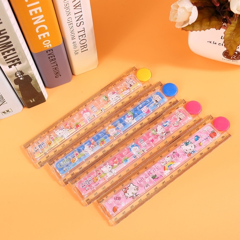 Set 10 Thước Thước Kẻ Học Sinh Bằng Nhựa Mê Cung Gấp 30cm RCTH2228