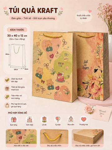 Set 10 Túi Quà K8 RCTQ193