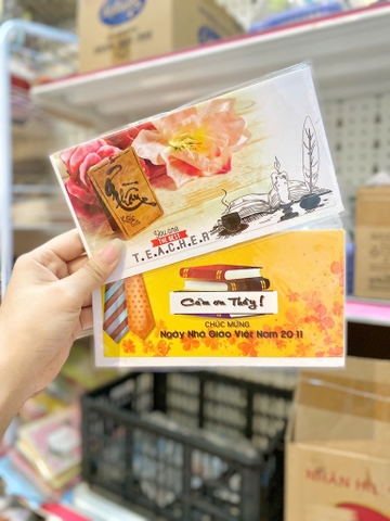 Set 10 Thiệp 20/11 Trung N38