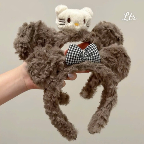 Cài Tóc Gấu Tai Mèo Nơ