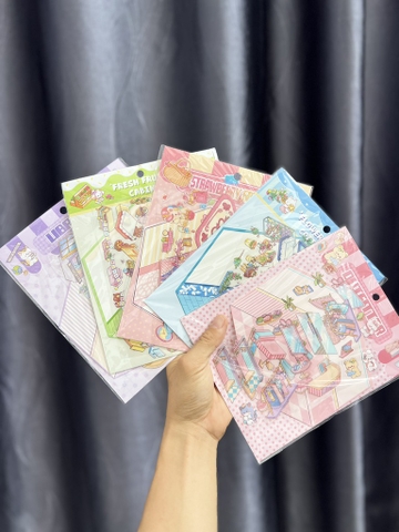 ( SET 10 ) Sticker Ngôi Nhà