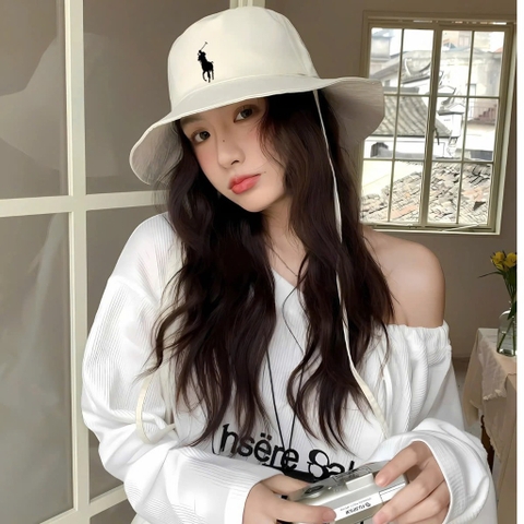 Nón Vành Rộng Thêu N1