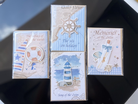 Set 10 Thiệp Hoa Mix Mẫu RC2632