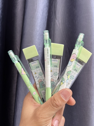 Set 10 Bút Chì Bấm Kèm Ngòi RC4078