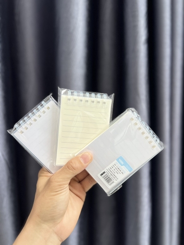 Sổ Nhựa A7 Bìa Trong