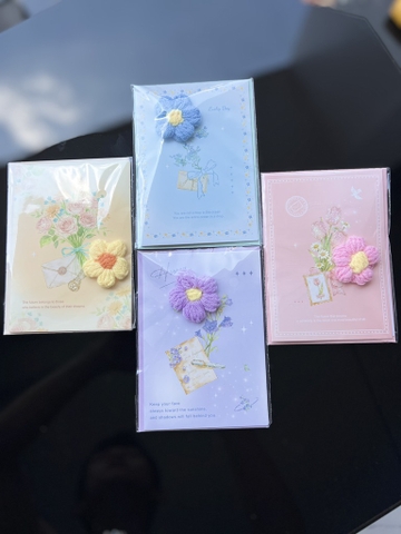 Set 10 Thiệp Hoa Mix Mẫu RC2632