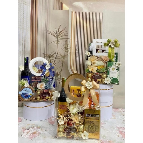 Set 10 Túi Đựng Qùa PVC (Kh ruy băng) RC3744